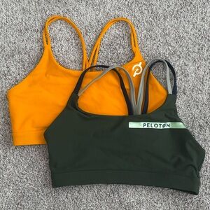 Peloton Apparel - BUNDLE - two cadent strappy sports bras - size XL
